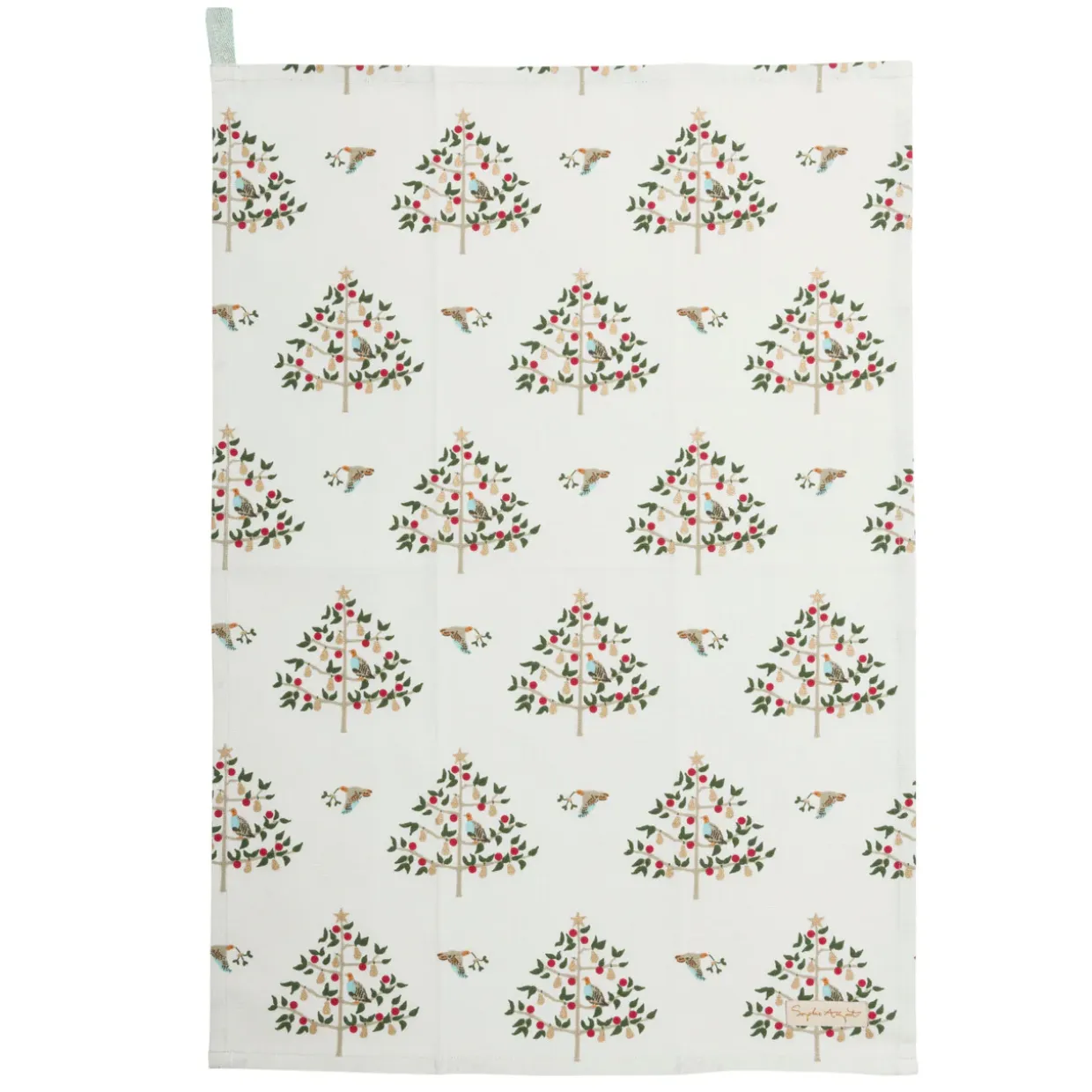 A Partridge In A Pear Tree Set Of 2 Tea Towels