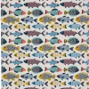 Aquarium Cotton Tea Towel