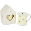 Bee & Flower Multi Bee Yellow China Mug