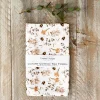 Bees & Honeysuckle Tea Towel
