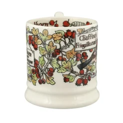Birds In The Hedgerow Hawthorn & Chaffinch 1/2 Pint Mug