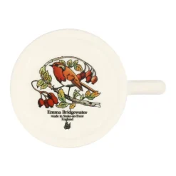 Birds In The Hedgerow Rosehip & Robin 1/2 Pint Mug