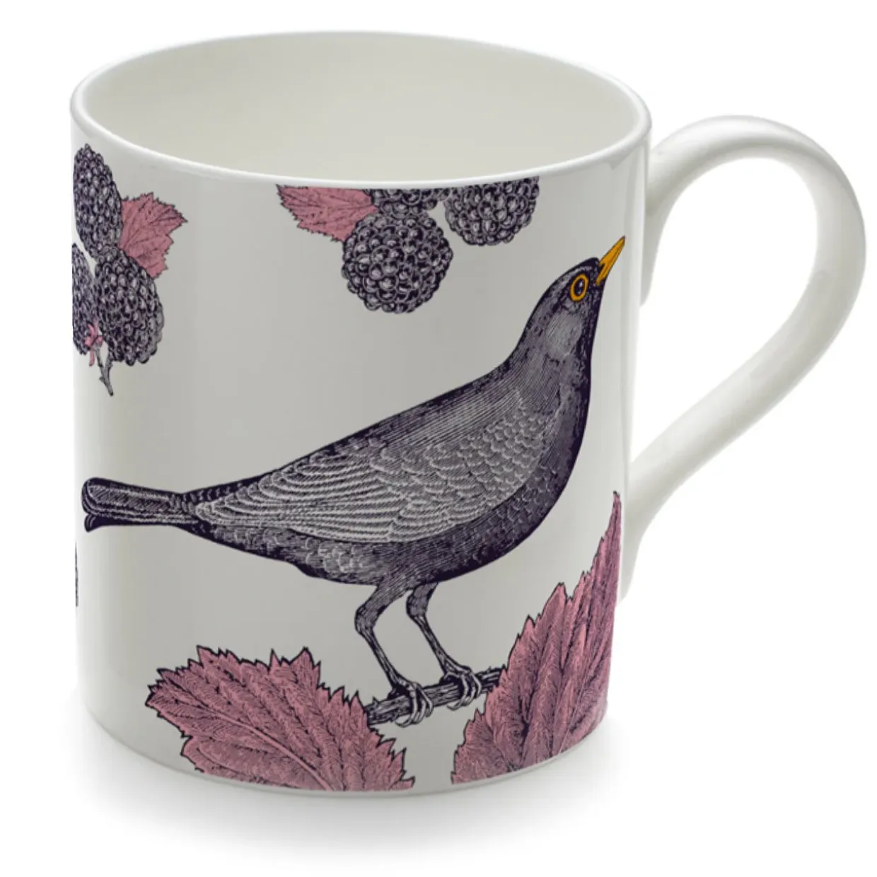 Blackbird & Bramble Bone China Mug