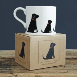 Black Labrador Mug Boxed