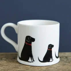 Black Labrador Mug Boxed