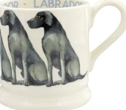 Black Labrador 1/2 Pint Mug