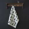 Black Labrador Tea Towel