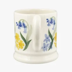 Bluebells And Buttercups 1/2 Pint Mug