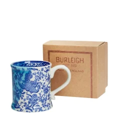 Blue Regal Peacock 170Th Anniversary Footed Mug