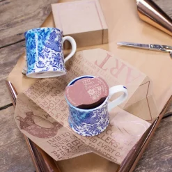 Blue Regal Peacock 170Th Anniversary Footed Mug