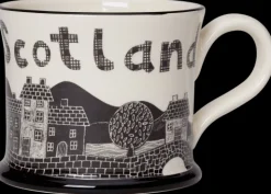 Bonnie Scotland Mug By Moorland Pottery