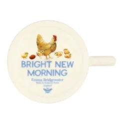 Bright New Morning Chickens And Chicks 1/2 Pint Mug
