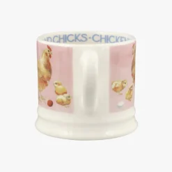Bright New Morning Chickens & Chicks Small Mug