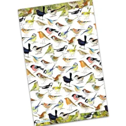 British Birds Tea Towel