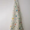 British Floral Meadow Cotton Tea Towel