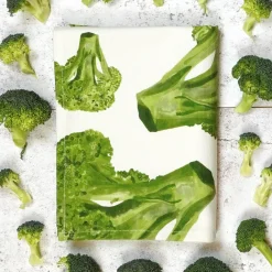Broccoli Tea Towel By Corinne Alexander