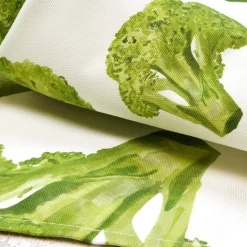 Broccoli Tea Towel By Corinne Alexander