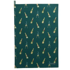 Bubbles & Fizz Tea Towel