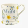 Buttercup & Daisies Mum 1/2 Pint Mug