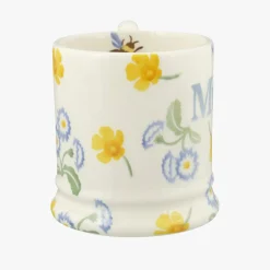 Buttercup & Daisies Mum 1/2 Pint Mug