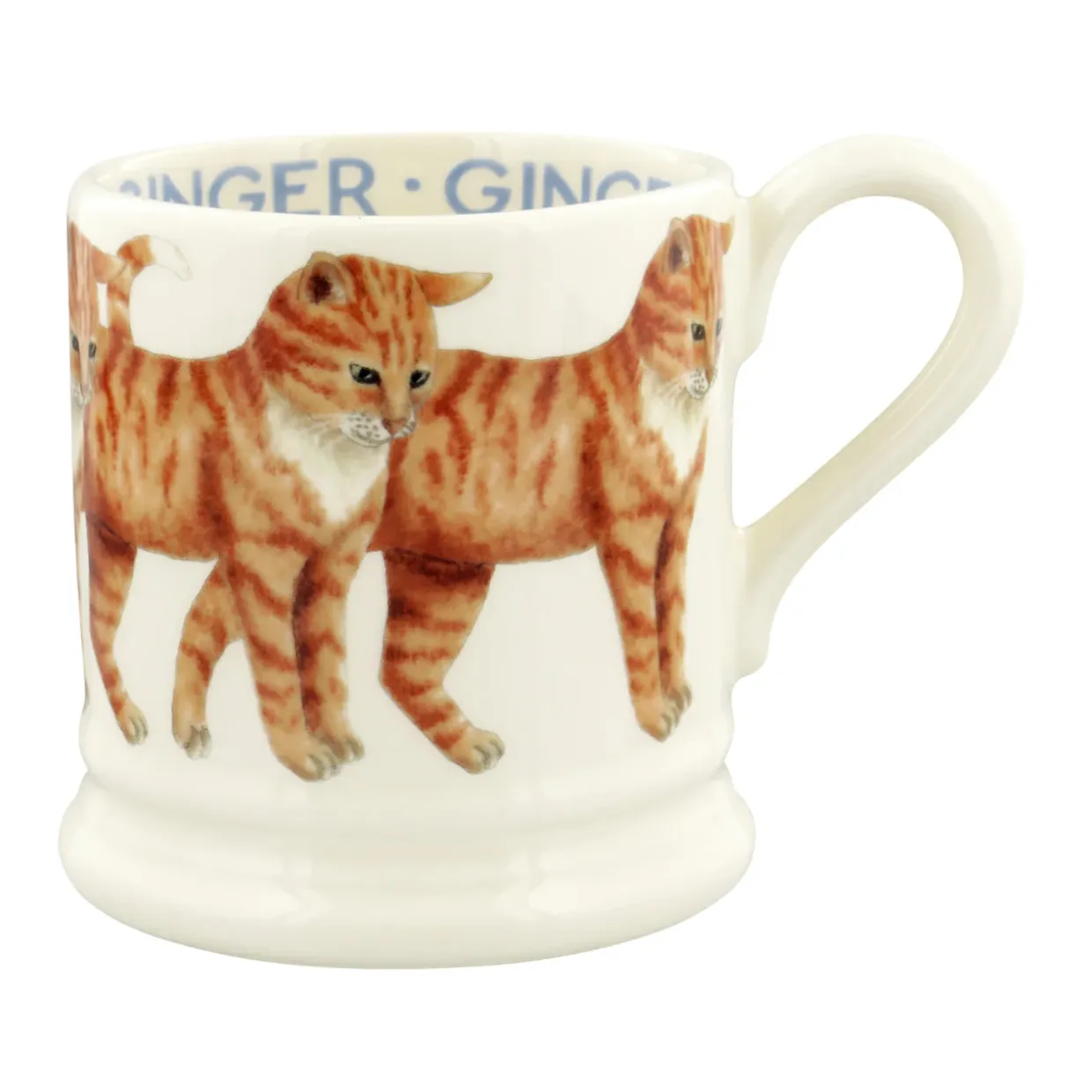 Cats Ginger Cat 1/2 Pint Mug