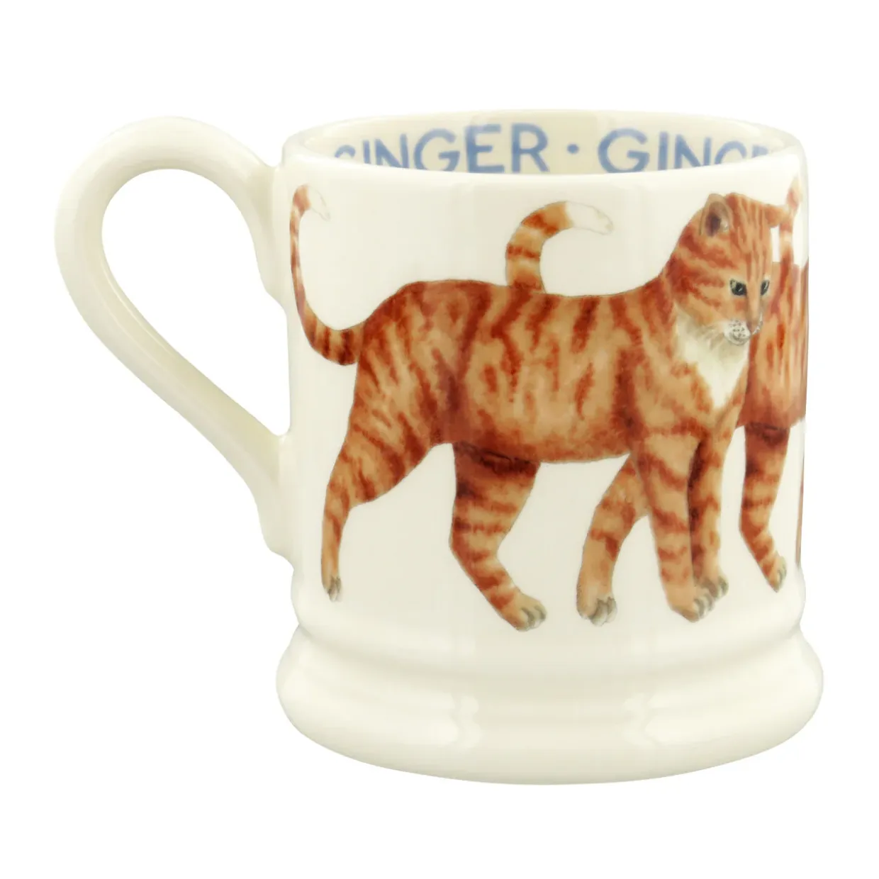 Cats Ginger Cat 1/2 Pint Mug