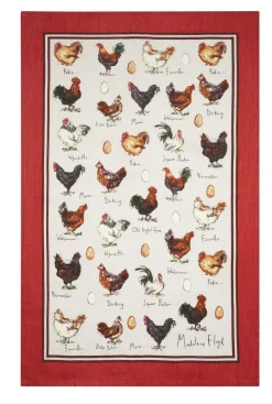 Chicken & Egg Cotton Tea Towel