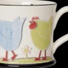 Chicken Run Mug By Moorland Pottery