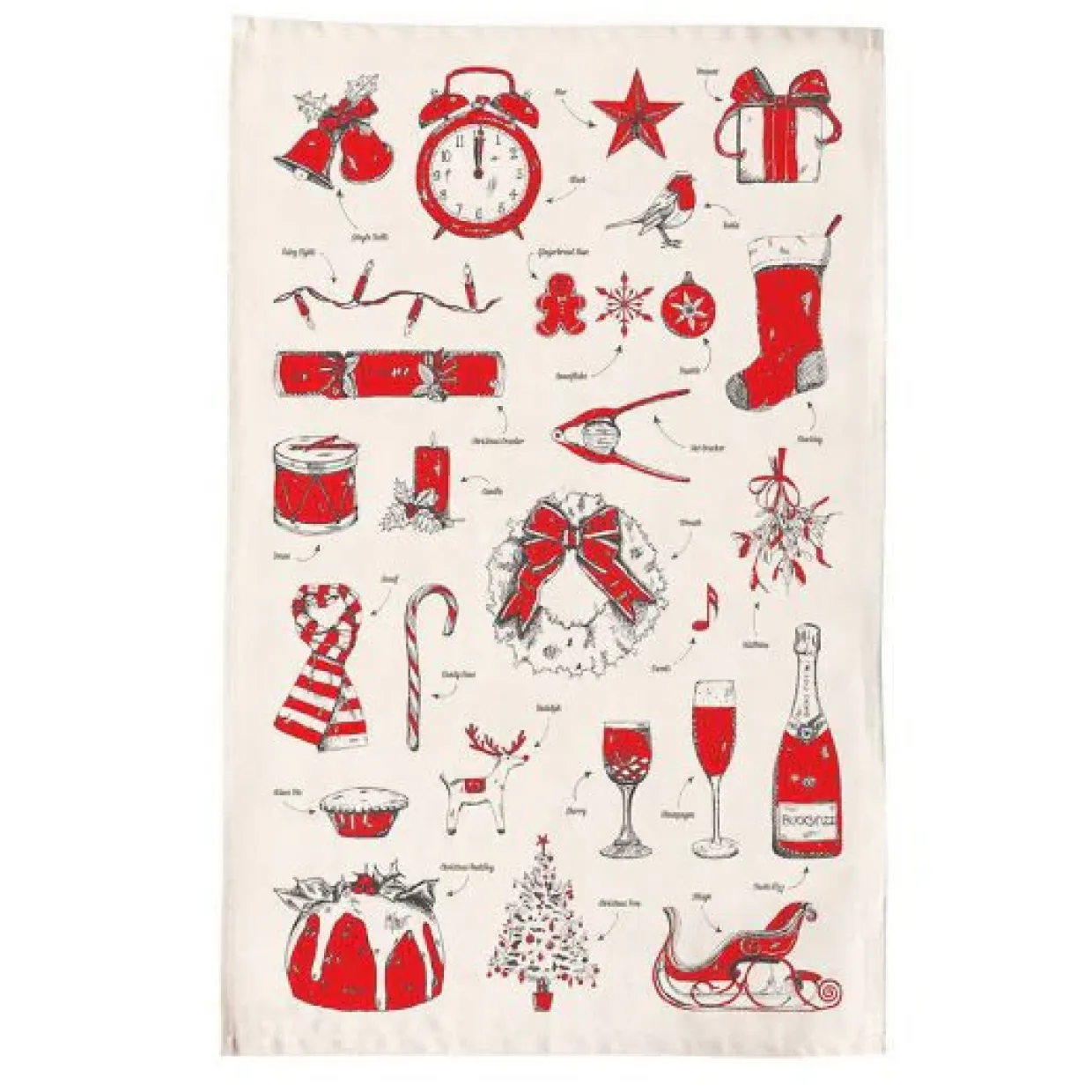 Christmas Delights Tea Towel