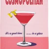 Cosmopolitan Tea Towel
