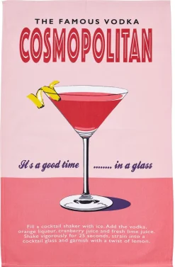 Cosmopolitan Tea Towel