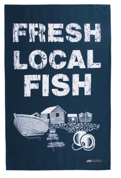 Cotton Fish Tea Towel