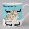 Country And Coast Scotland Highland Cow Mug