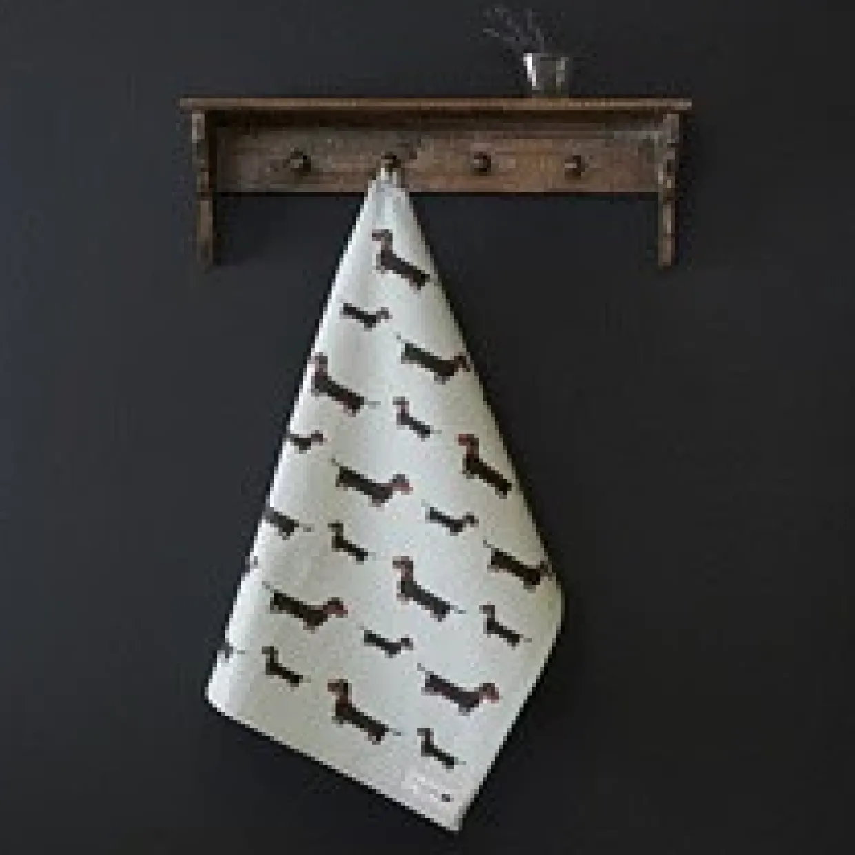 Dachshund Tea Towel