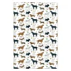 Dog Breeds Cotton Tea Towel