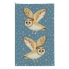 Dog & Dome Owl Tea Towel
