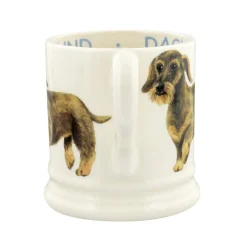 Dogs Wire Haired Dachsund 1/2 Pint Mug