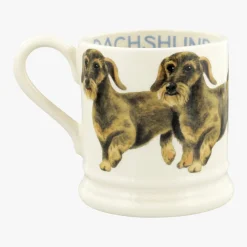 Dogs Wire Haired Dachsund 1/2 Pint Mug