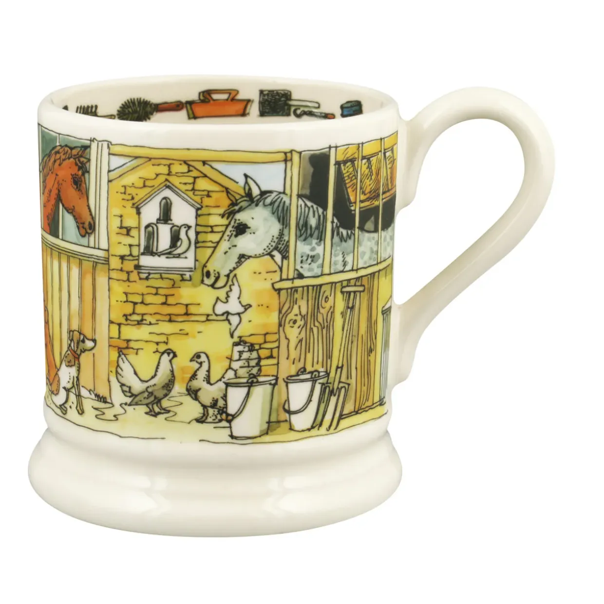 Down At The Stables 1/2 Pint Mug