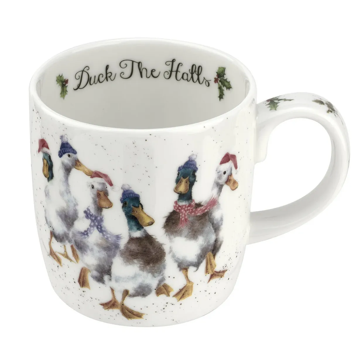 Duck The Halls' Bone China Mug