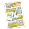 Edinburgh & The Lothians By Emma Ball Tea Towel