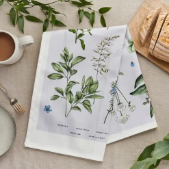 Ethereal Tea Towel - Light Blue