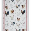 Farm Birds Tea Towel