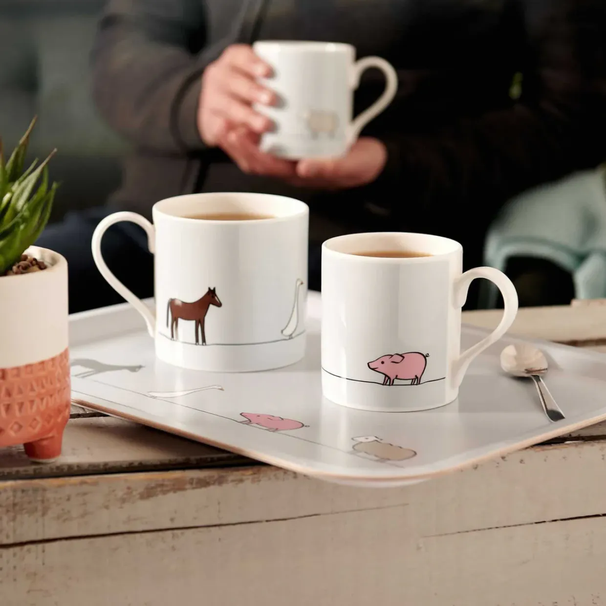 Farm Collection Large Mug