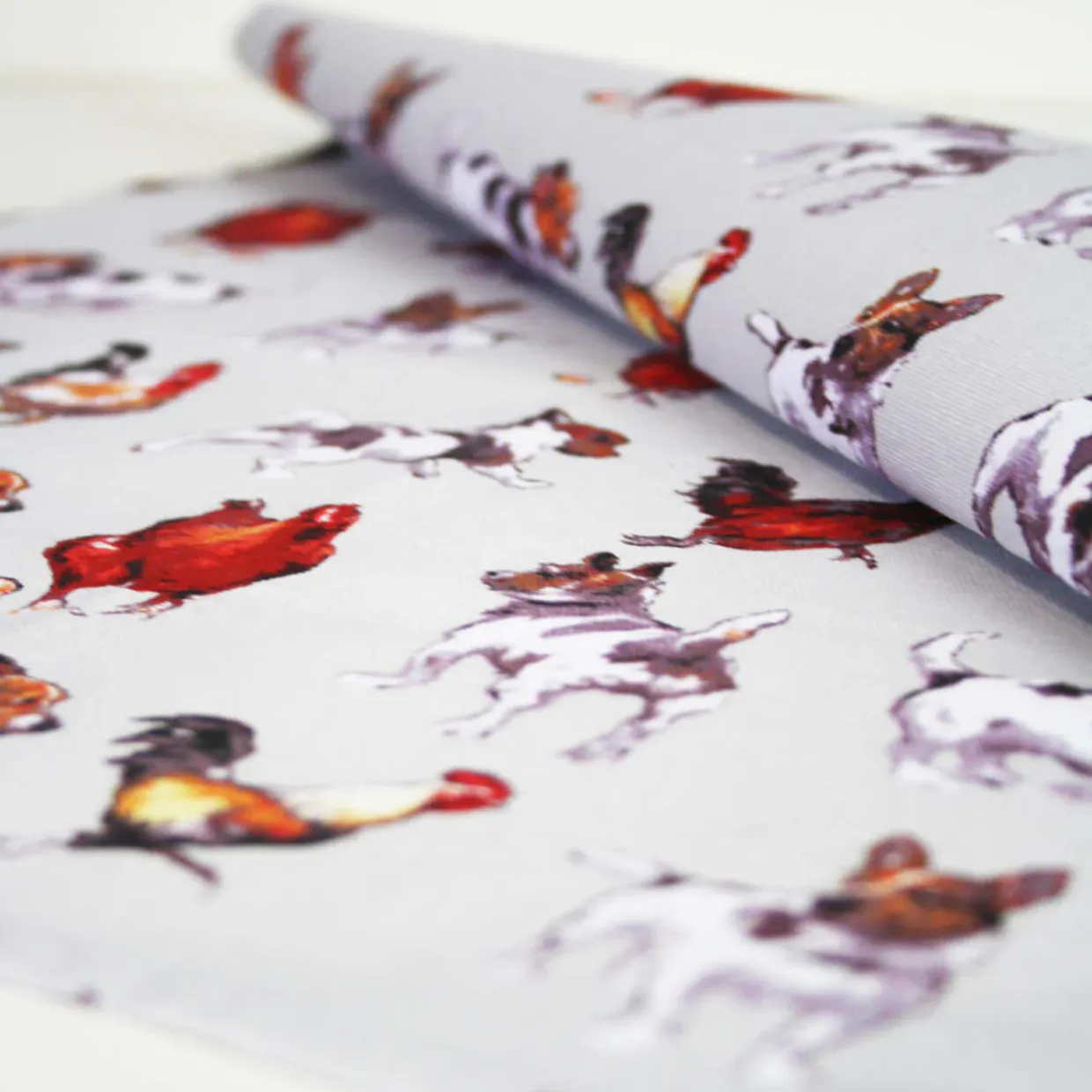 Farmyard Frolics Tea Towel