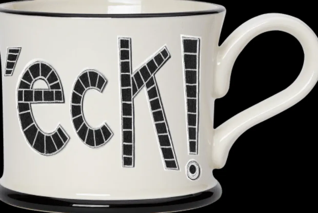 Flippin 'Eck Mug By Moorland Pottery