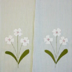 Flower Tea Towel - Set Of 2