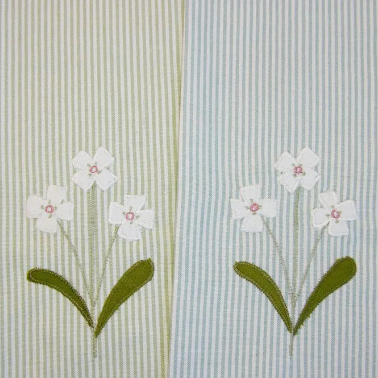 Flower Tea Towel - Set Of 2