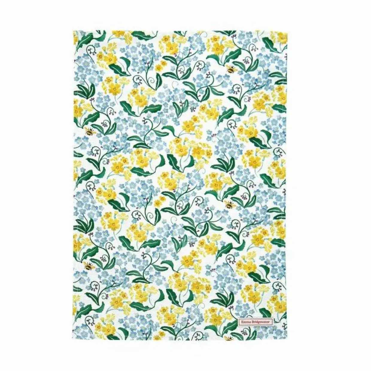 Forget Me Not & Primrose Tea Towel