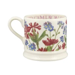 Forget Me Not & Red Campion Small Mug